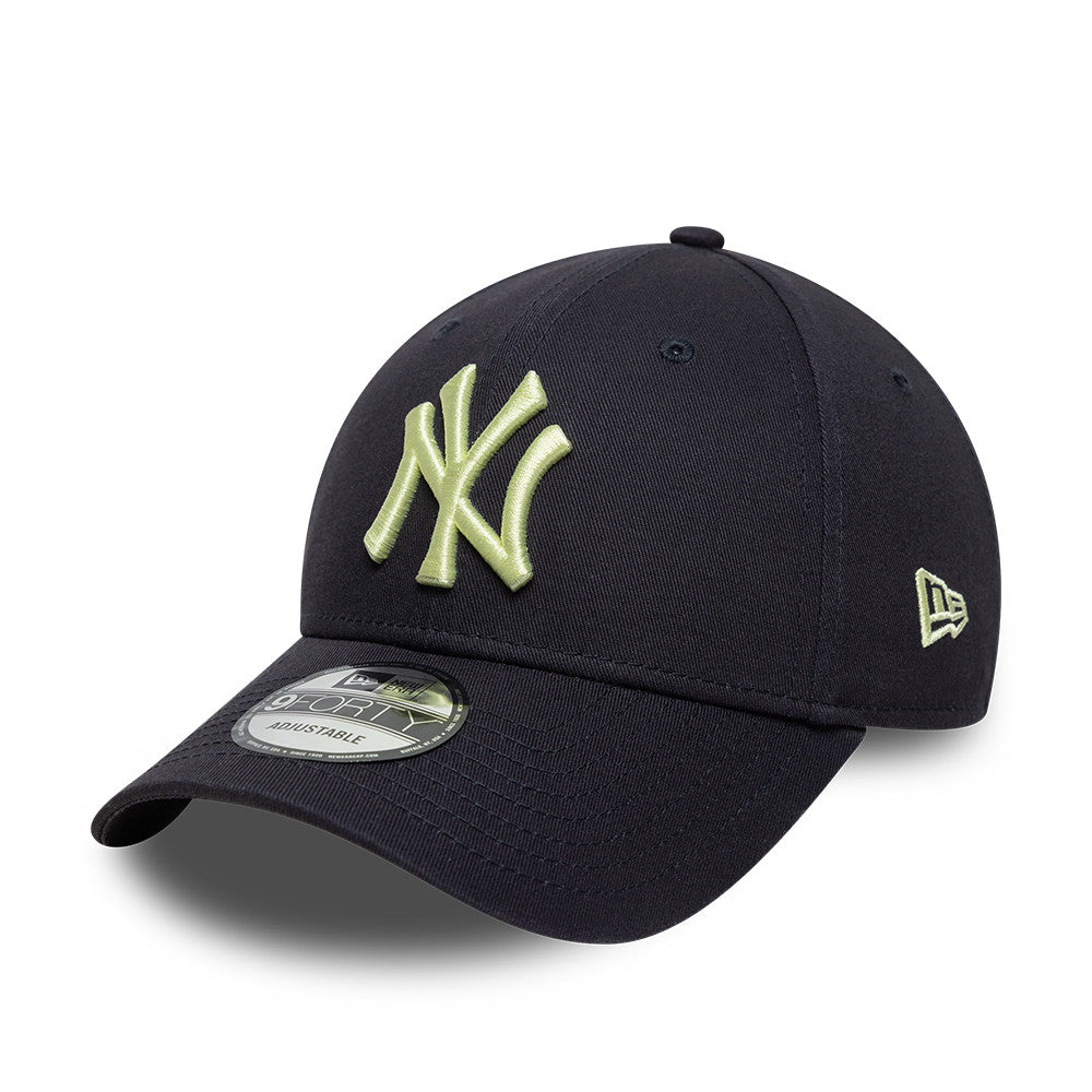 New York Yankees MLB League Essential 9FORTY Strapback New Era Navy/Yellow