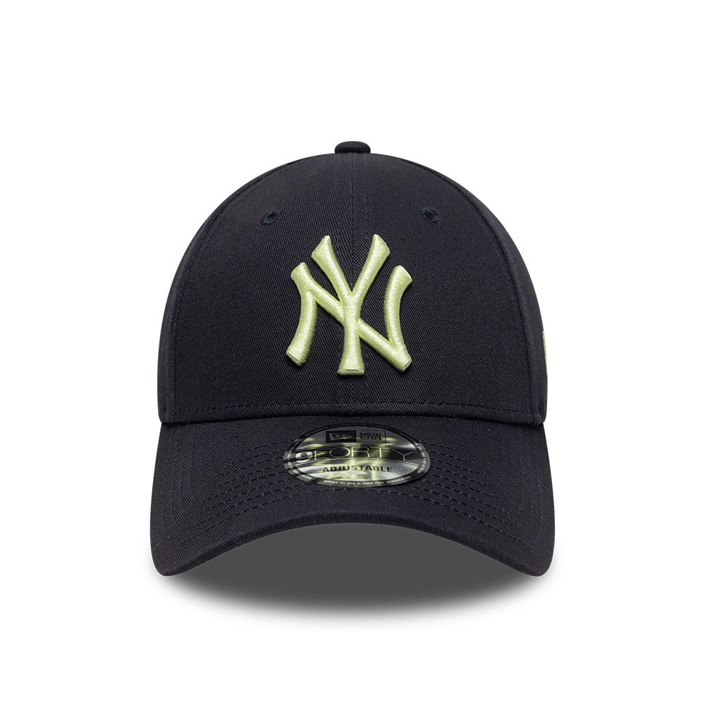 New York Yankees MLB League Essential 9FORTY Strapback New Era Navy/Yellow