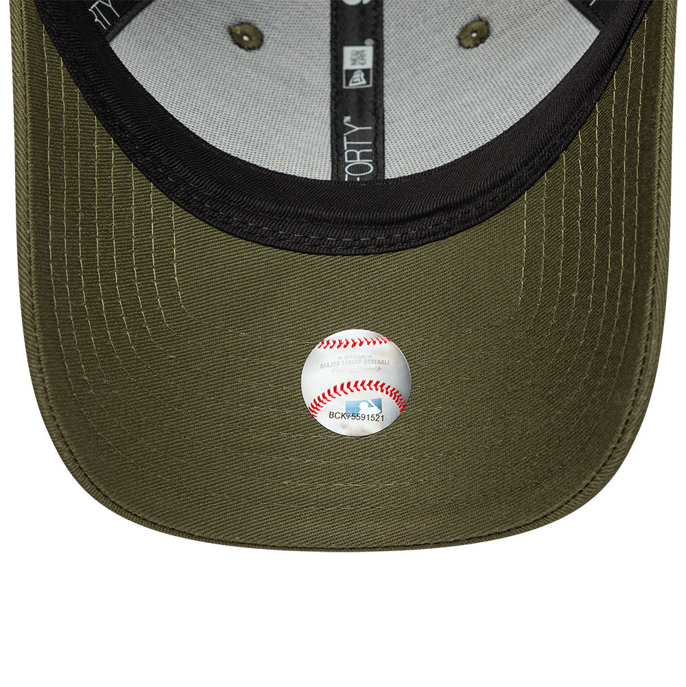 Los Angeles Dodgers MLB Womens Metallic 9Forty Strapback Green/Pink