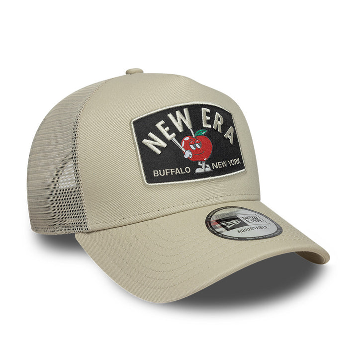 New Era Summer Patch Snapback Trucker Stone