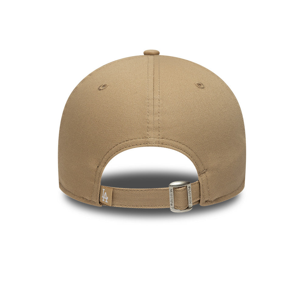Los Angeles Dodgers Orange Icon Strapback Beige