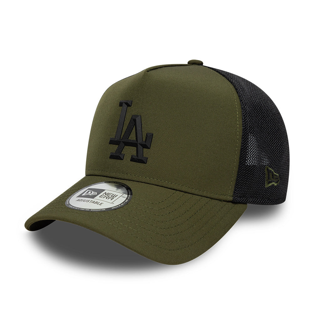 Los Angeles Dodgers MLB AFrame Snapback Trucker New Era Green/Black