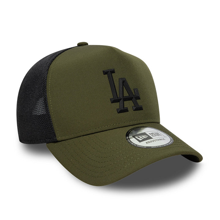 Los Angeles Dodgers MLB AFrame Snapback Trucker New Era Green/Black