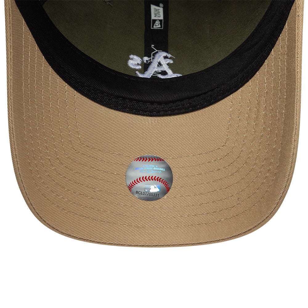 Oakland Athletics MLB Mini Washed 9TWENTY Strapback New Era Olive