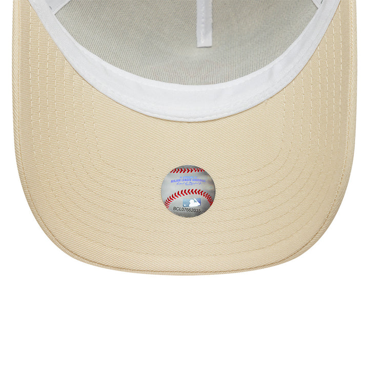 New York Yankees MLB Trucker Snapback New Era Beige/Orange