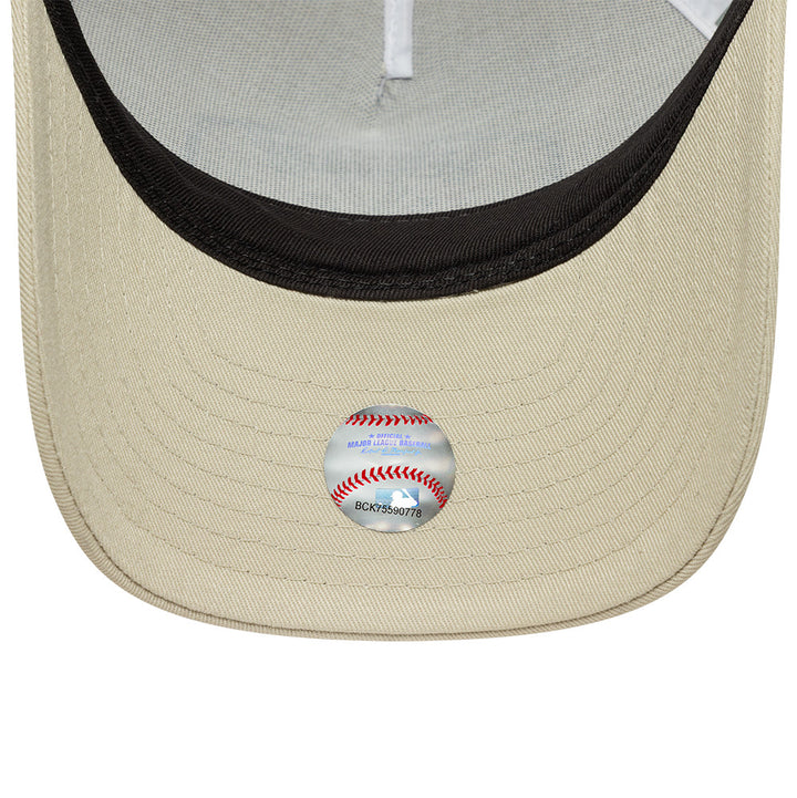 New York Yankees MLB Trucker 9FORTY Snapback New Era Stone