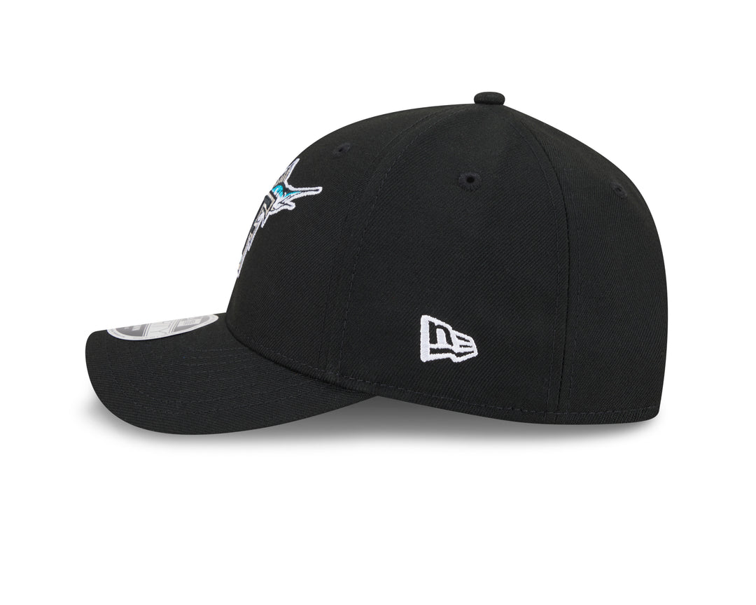 Florida Marlins MLB26 Hall of Fame 9FORTY M Crown Snapback New Era Black