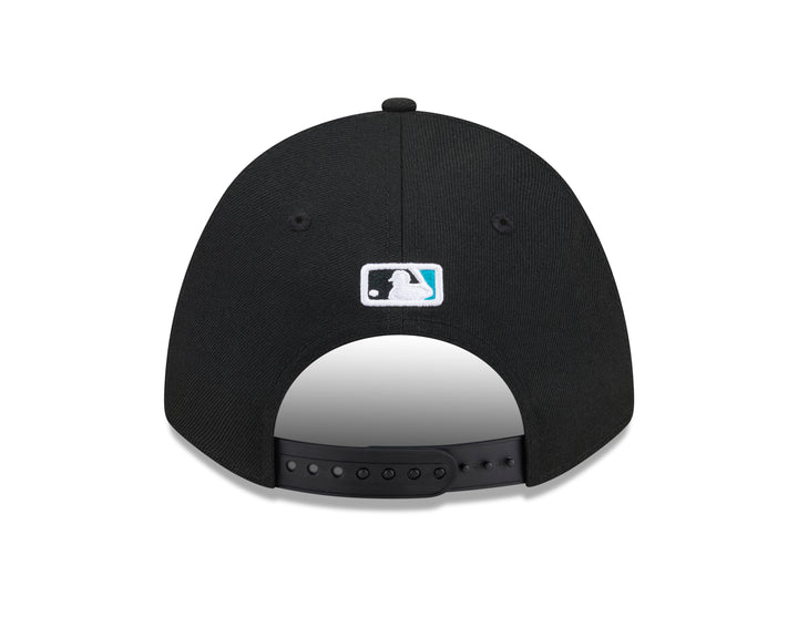 Florida Marlins MLB26 Hall of Fame 9FORTY M Crown Snapback New Era Black