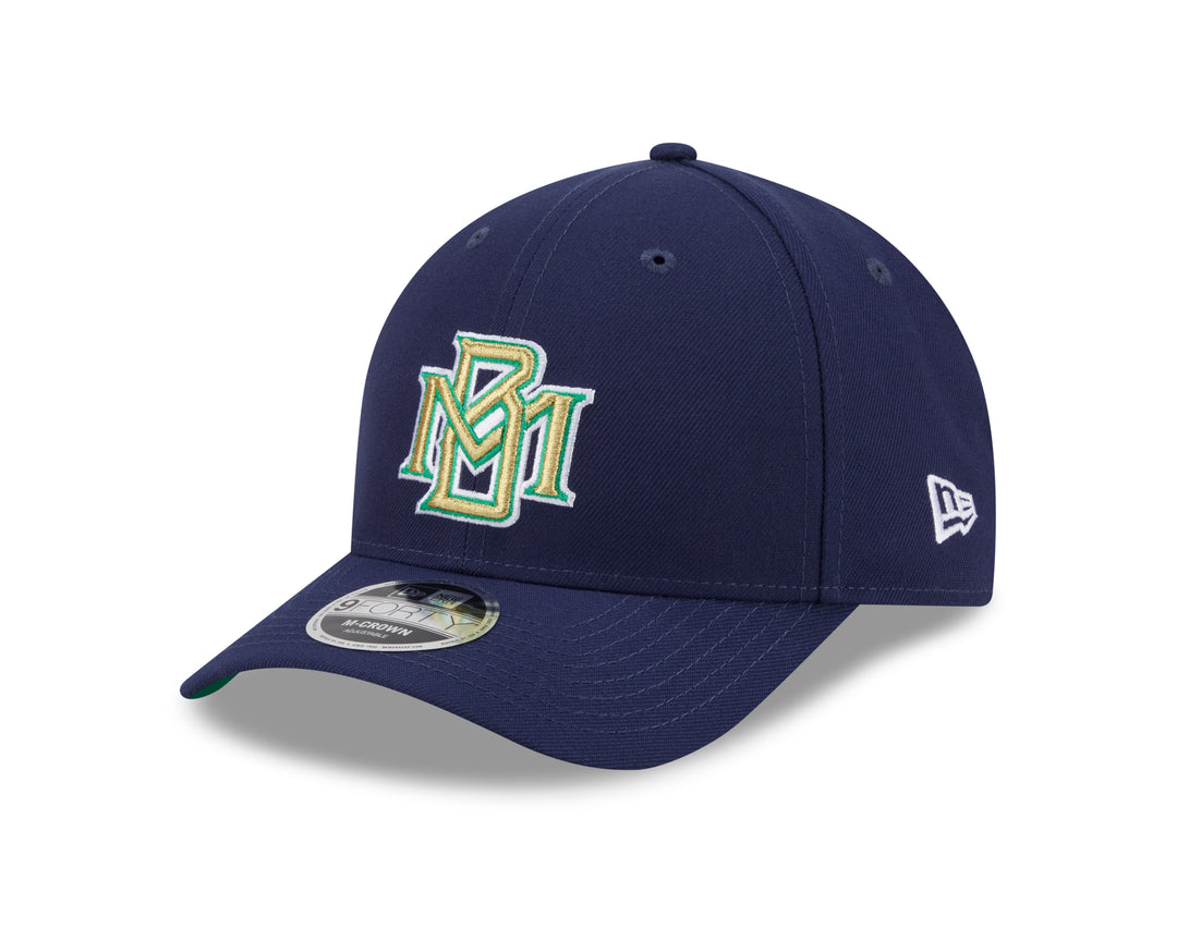 Milwaukee Brewers MLB26 Hall of Fame 9FORTY M Crown Snapback New Era Navy