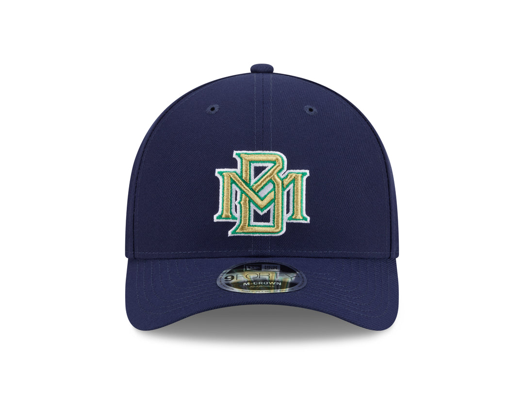 Milwaukee Brewers MLB26 Hall of Fame 9FORTY M Crown Snapback New Era Navy
