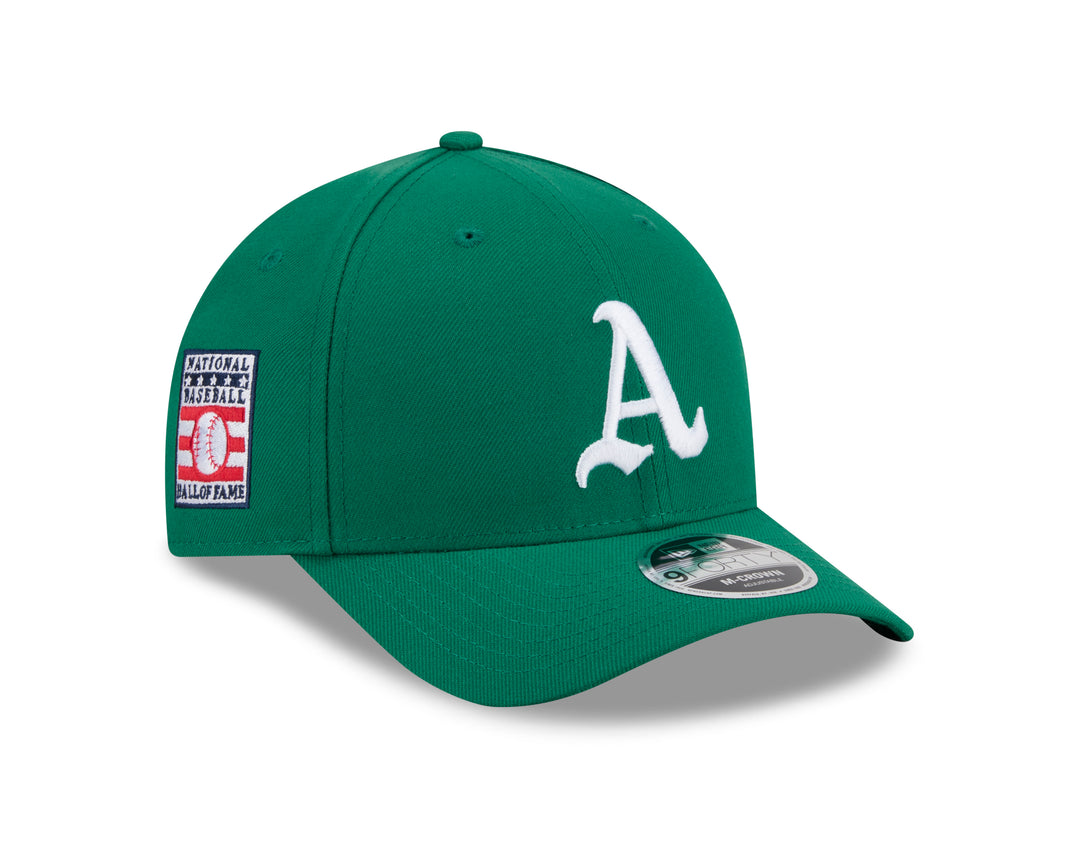 Oakland Athletics MLB26 Hall of Fame 9FORTY M Crown Snapback New Era Green/White