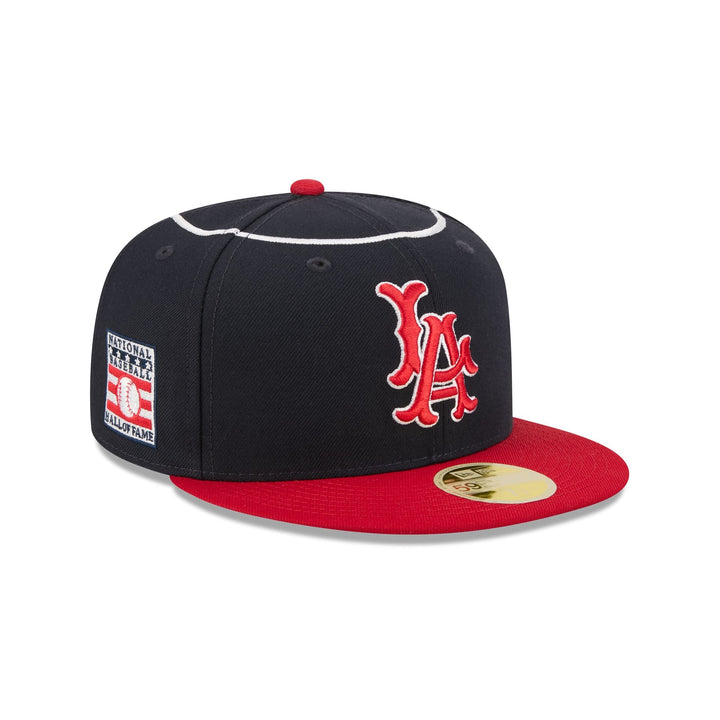 Los Angeles Angels MLB26 Hall Of Fame 59FIFTY Fitted New Era Navy/Red