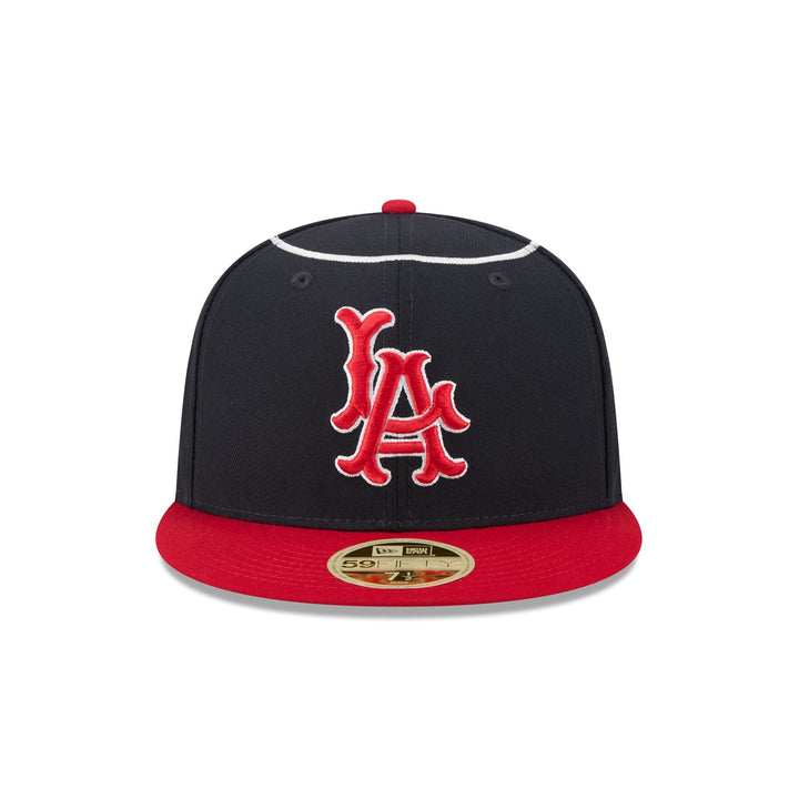 Los Angeles Angels MLB26 Hall Of Fame 59FIFTY Fitted New Era Navy/Red