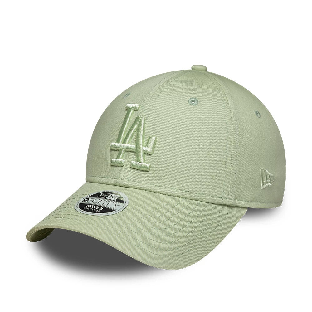 Los Angeles Dodgers MLB Womens Leauge Essential 9FORTY Strapback New Era Light Pastel Green