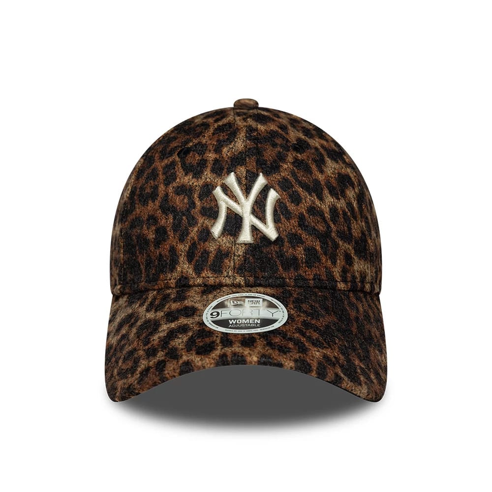 New York Yankees MLB Leopard 9FORTY Women Strapback New Era