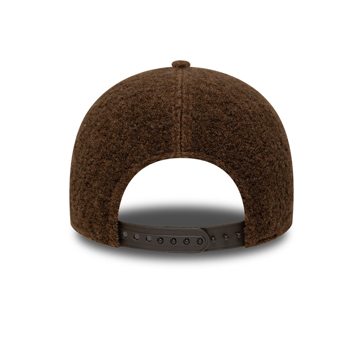 New York Yankees MLB Winter Borg 9FORTY Snapback New Era Brown