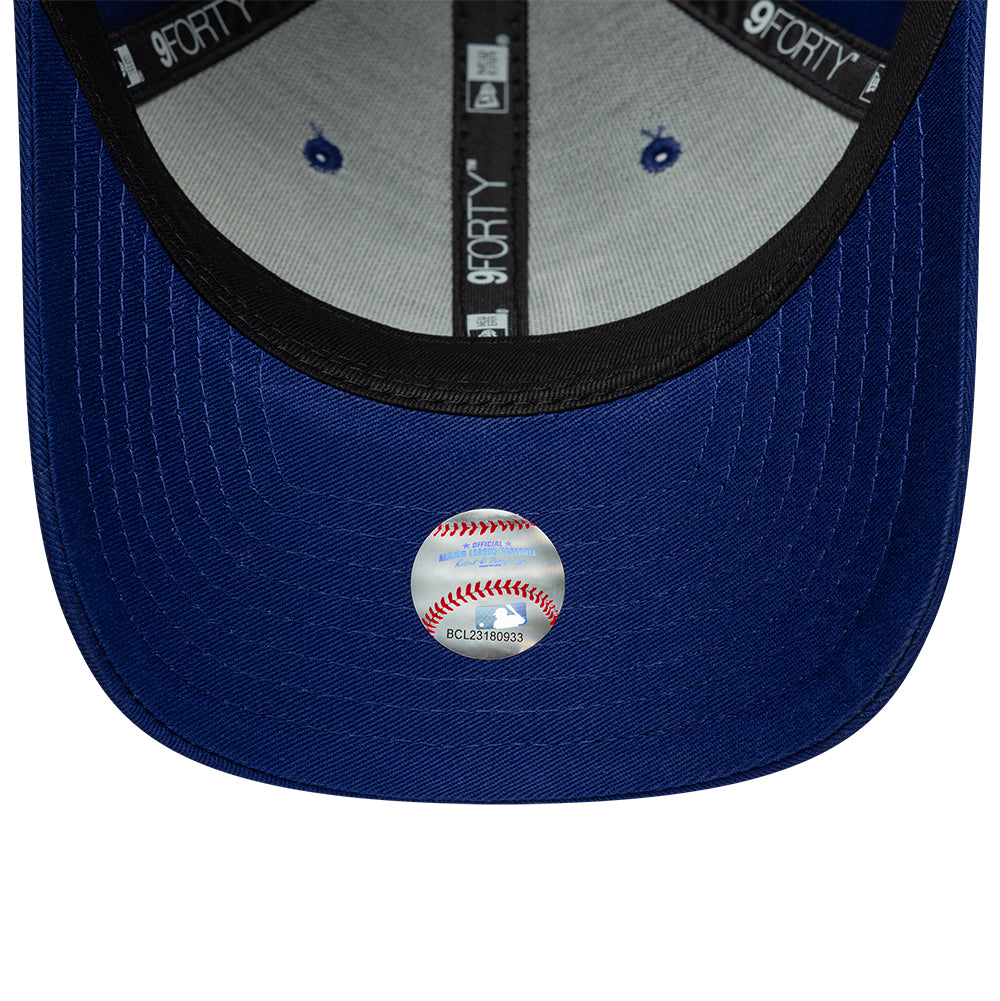 Los Angeles Dodgers MLB Side Script 9FORTY Strapback New Era Blue