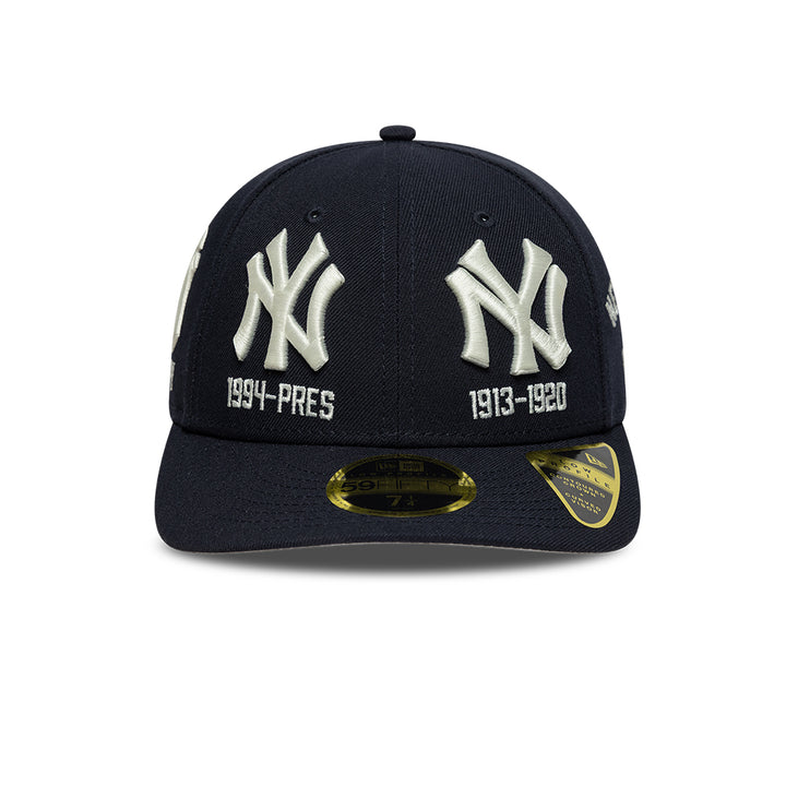 New York Yankees Historic MLB 59FIFTY Low Profile Fitted New Era Navy