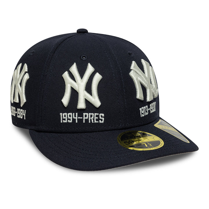 New York Yankees Historic MLB 59FIFTY Low Profile Fitted New Era Navy