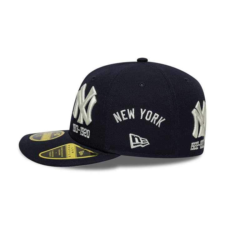 New York Yankees Historic MLB 59FIFTY Low Profile Fitted New Era Navy