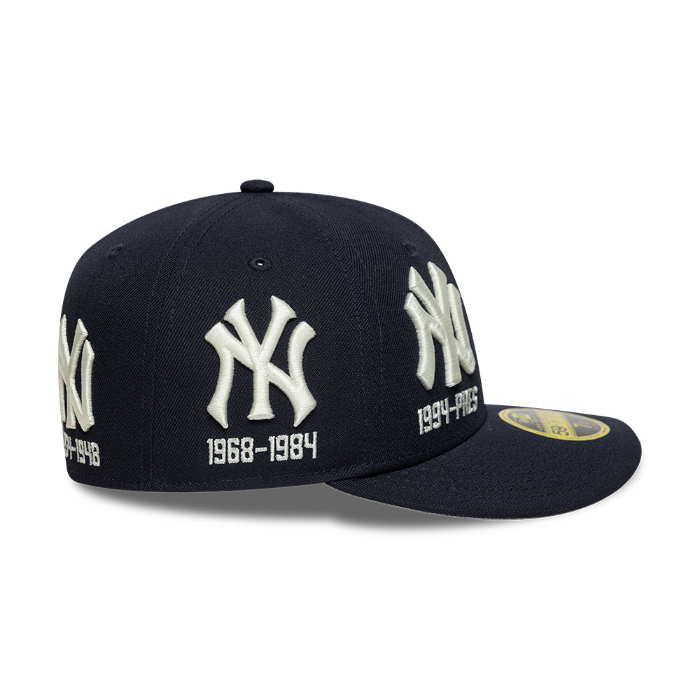 New York Yankees Historic MLB 59FIFTY Low Profile Fitted New Era Navy