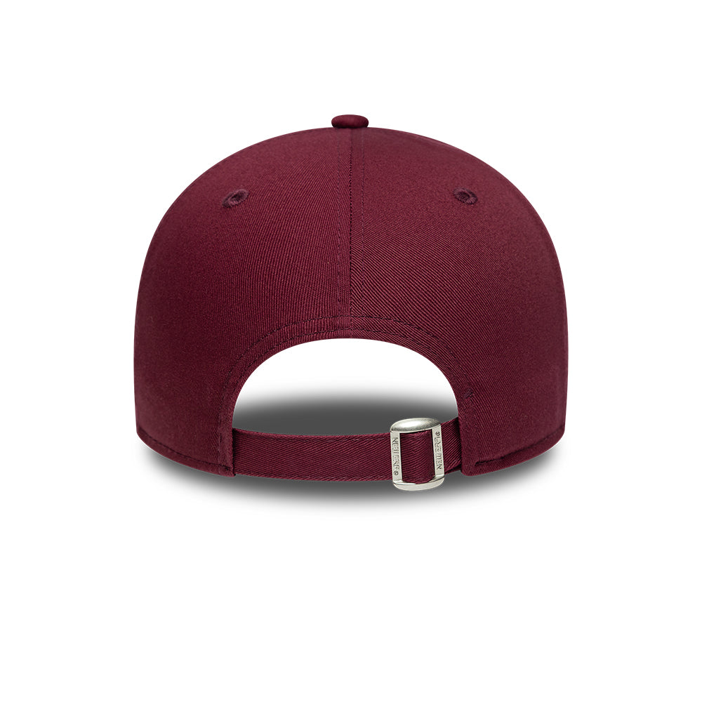 Los Angeles Dodgers MLB Team Outline 9FORTY Strapback Burgundy/White