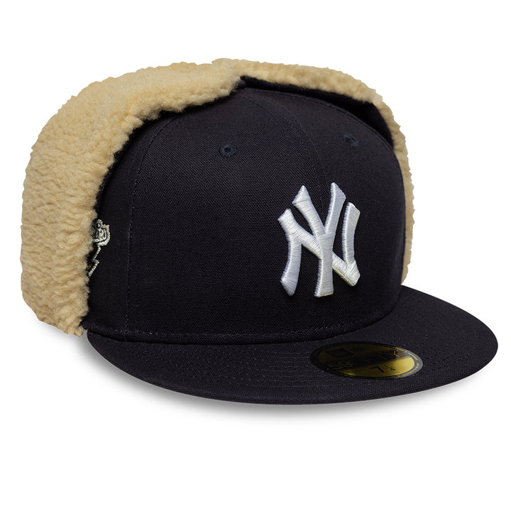 New York Yankees World Series Dog Ear 59FIFTY Fitted New Era Navy