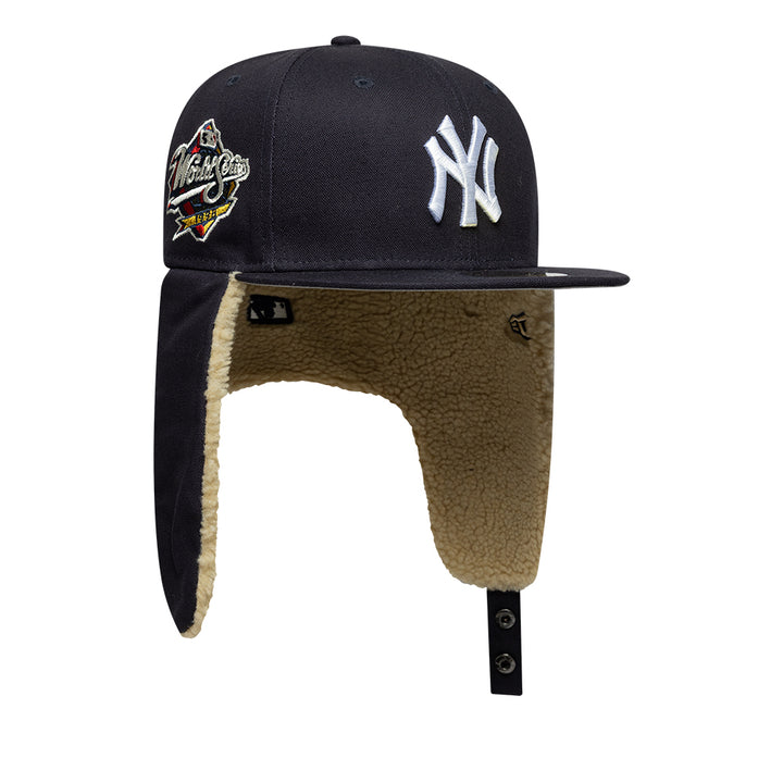 New York Yankees World Series Dog Ear 59FIFTY Fitted New Era Navy