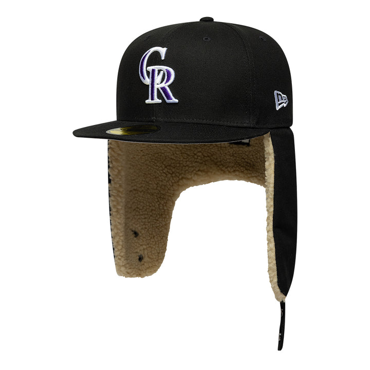 Colorado Rockies MLB World Series Dog Ear 59FIFTY Fitted New Era Black
