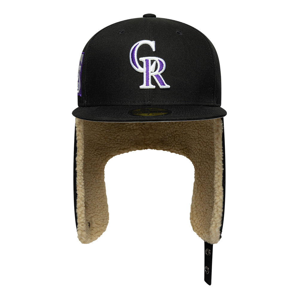 Colorado Rockies MLB World Series Dog Ear 59FIFTY Fitted New Era Black