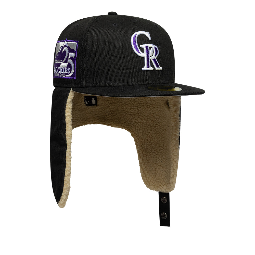 Colorado Rockies MLB World Series Dog Ear 59FIFTY Fitted New Era Black