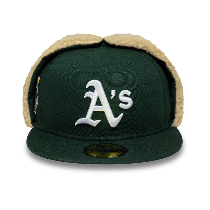 Oakland Athletics MLB World Series Dog Ear 59FIFTY Fitted New Era Green