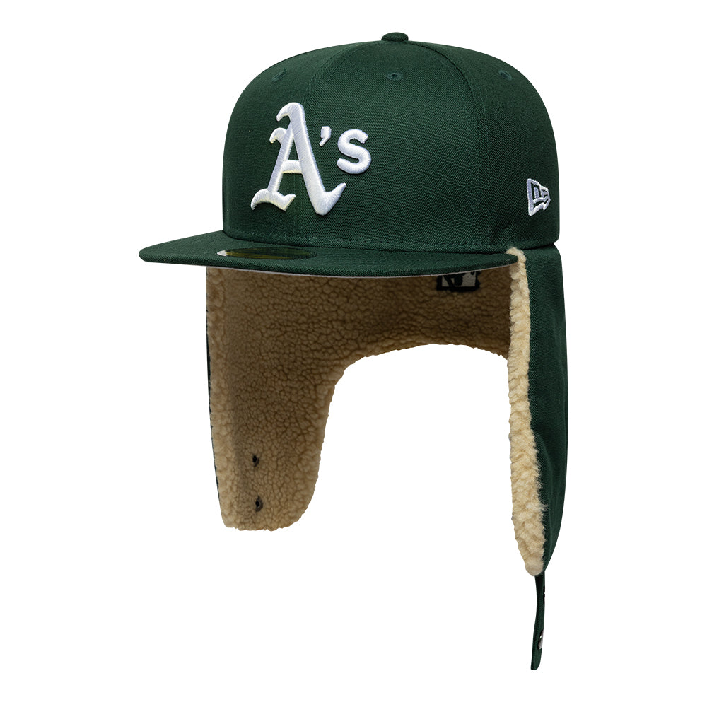 Oakland Athletics MLB World Series Dog Ear 59FIFTY Fitted New Era Green