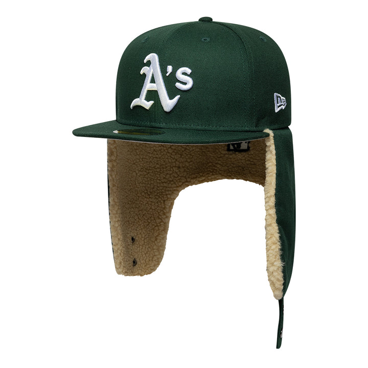 Oakland Athletics MLB World Series Dog Ear 59FIFTY Fitted New Era Green