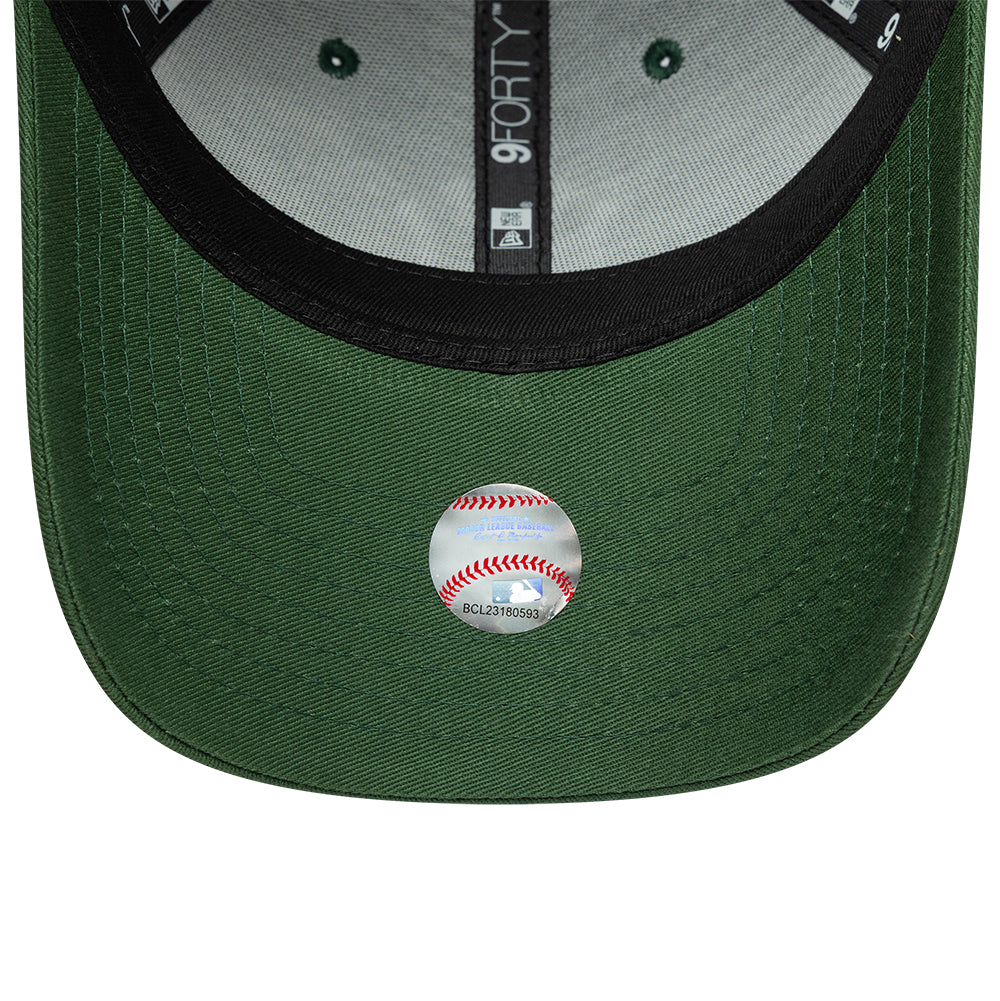 New York Yankees MLB Food Icon 9FORTY Strapback New Era Green/White