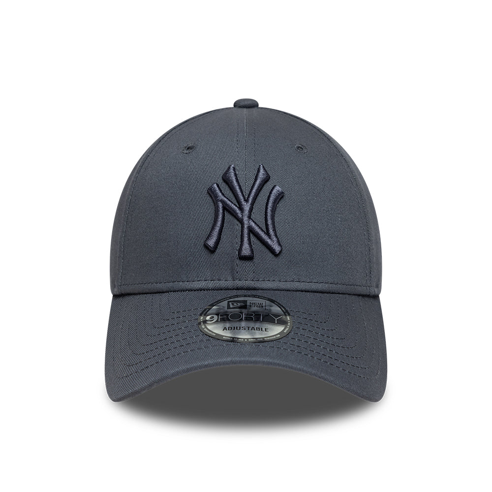New York Yankees MLB League Essential 9FORTY Strapback Dark Grey