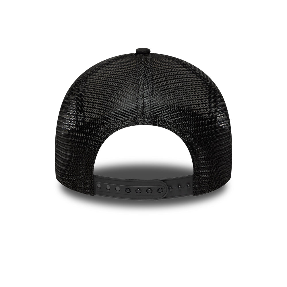New York Licence Plate 9FORTY A-Frame Trucker Snapback New Era Black/White