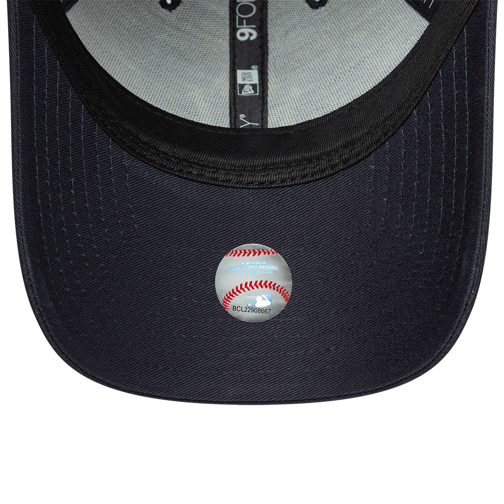 New York Yankees MLB Outdoor Icon 9FORTY Strapback New Era Navy/White