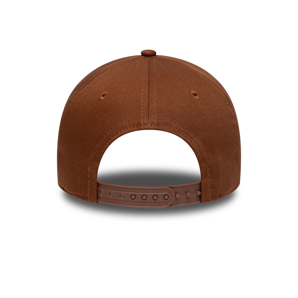 Los Angeles Dodgers MLB League Essential A-Frame Snapback New Era Brown