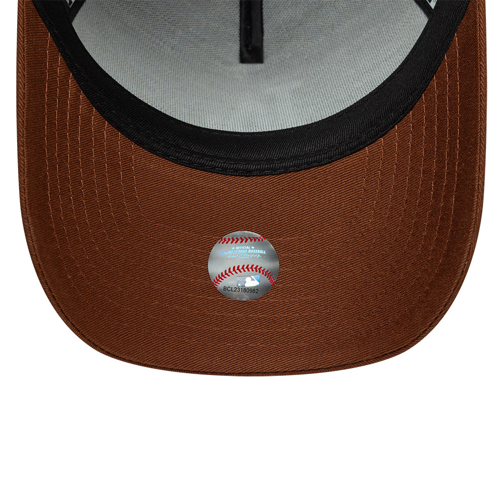 Los Angeles Dodgers MLB League Essential A-Frame Snapback New Era Brown