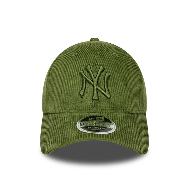 New York Yankees MLB Cord 9FORTY M-Crown Strapback New Era Dark Green