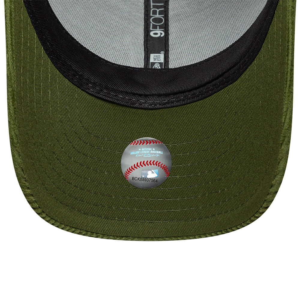 New York Yankees MLB Cord 9FORTY M-Crown Strapback New Era Dark Green