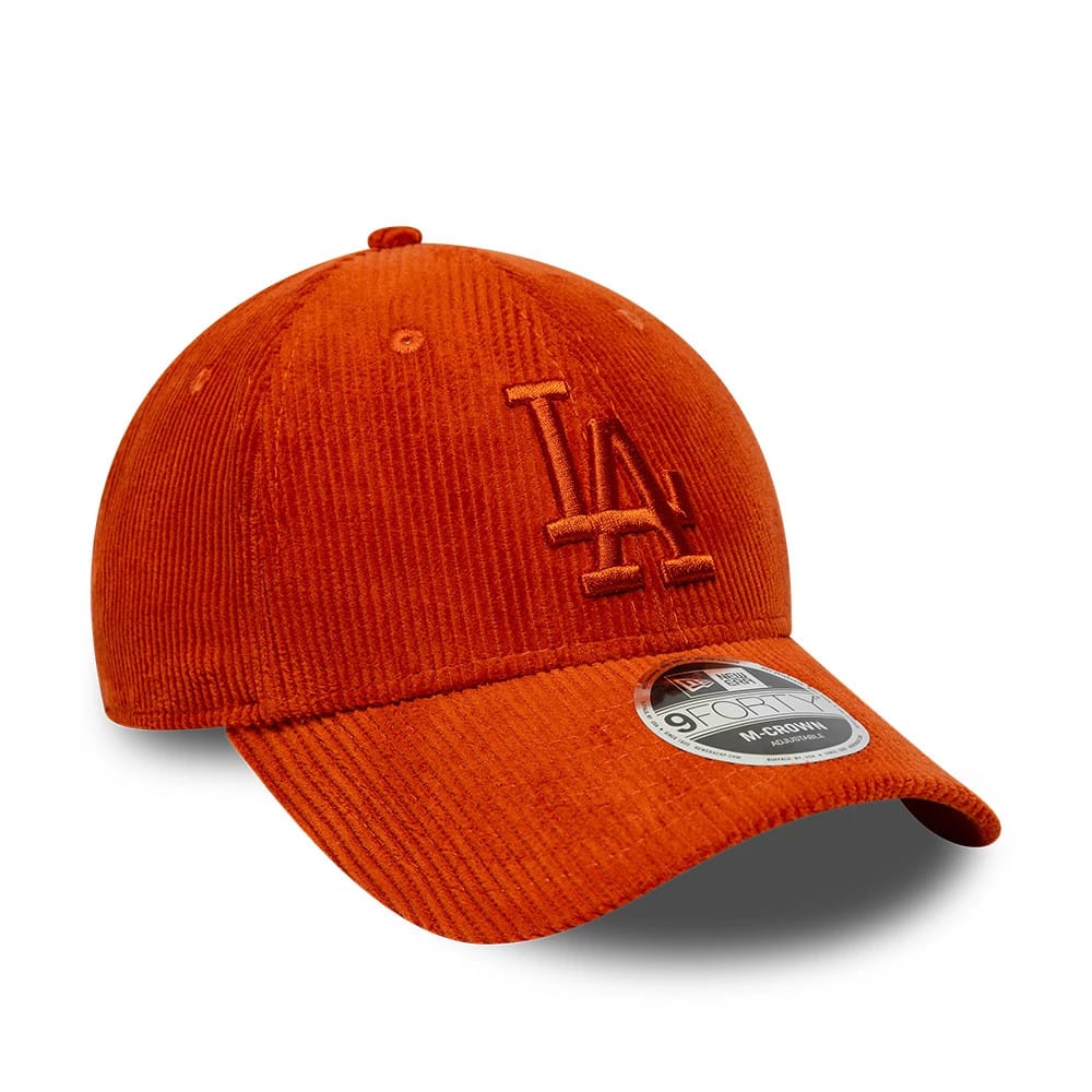 Los Angeles Dodgers MLB Cord 9FORTY M-Crown Strapback New Era Orange/Red