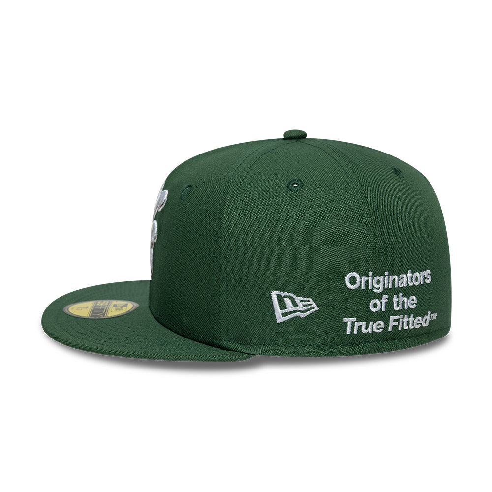 Branded New Era MLB 59FIFTY Fitted New Era Green