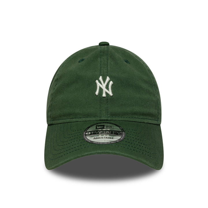 New York Yankees MLB Mini Logo 9TWENTY New Era Green/White