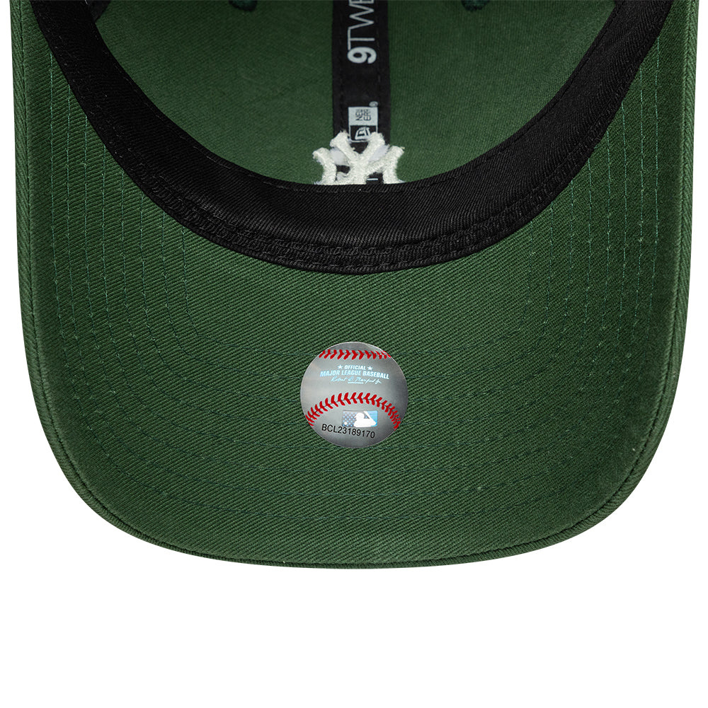 New York Yankees MLB Mini Logo 9TWENTY New Era Green/White