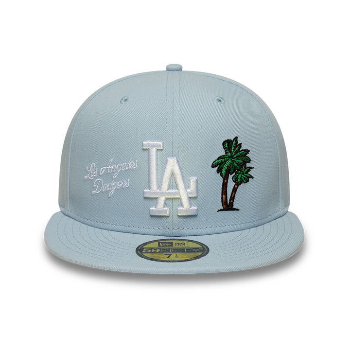 Los Angeles Dodgers MLB Floral 59Fifty New Era Light Blue