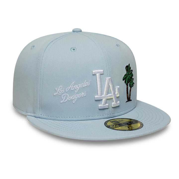Los Angeles Dodgers MLB City Icon 59FIFTY Fitted New Era Sky Blue