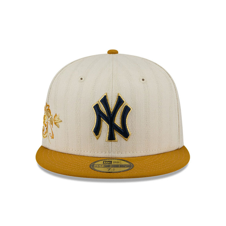 New York Yankees MLB 5950Day New Era Cream/Gold