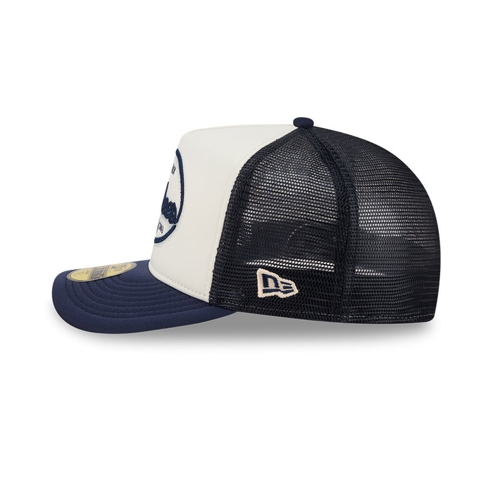 New York Yankees MLB 5950 Day Fitted Trucker A-Frame New Era White/Navy
